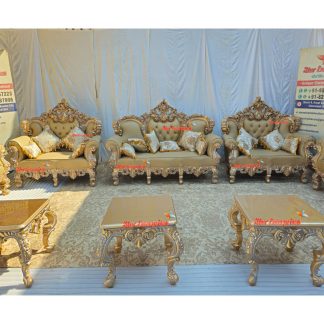 Wooden Royal Dil Wala Sofa Set