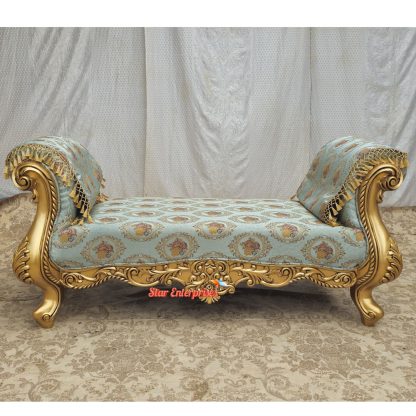 Star Enterprises Wooden Antique Carved Sofa Set with Table SOFA-027 - Image 7