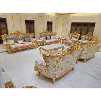 Wooden Royal Sofa Set