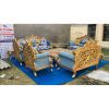 Star Enterprises Wooden Carved Royal Sofa Set SOFA-054 - Image 7