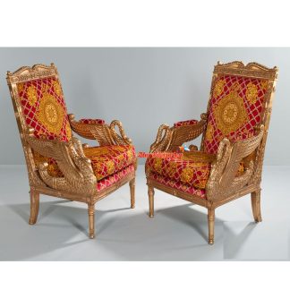 Wooden Royal Swan Chair