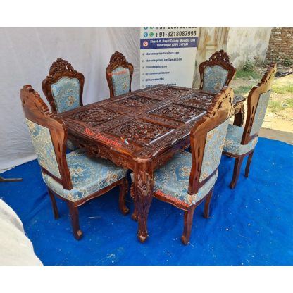 Wooden Traditional Dining Set