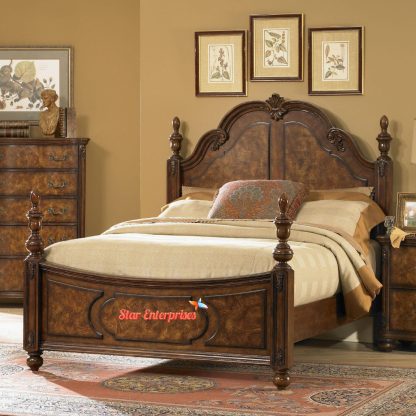 Antique Teak Wood Bed