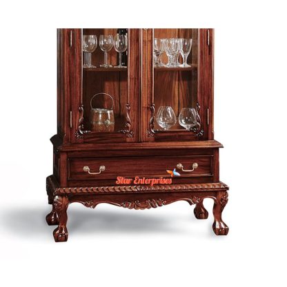 French Crafted Hand Carved Showcase CKR-016 - Image 2
