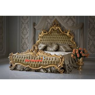 King Size Teak Wood Royal Bed