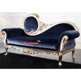 Luxury and Royal Look Handmade Chaise Lounge