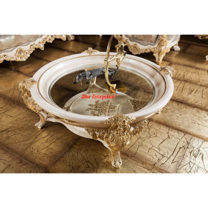 Star Enterprises Luxury Carved Design Handmade Exquisite Sofa Set SOFA-072 - Image 4
