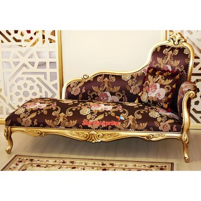 Luxury Wooden Handcrafted Chaise Lounge