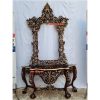 Star Enterprises Teak Wood Dil Wala King Size Bed BD-034 - Image 4