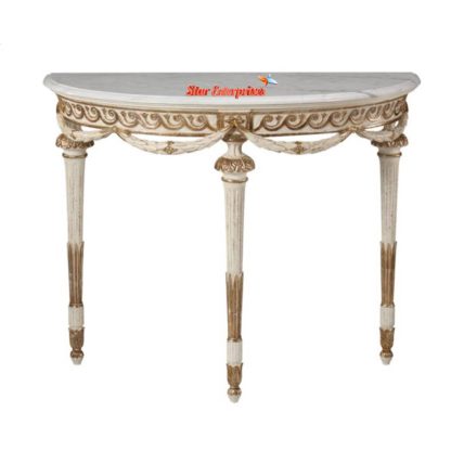 Modern Style Hand Carved Console Table (1)