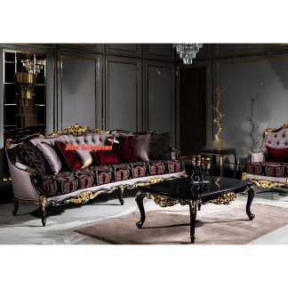 Royal Style Teakwood Made Crafted Sofa Set