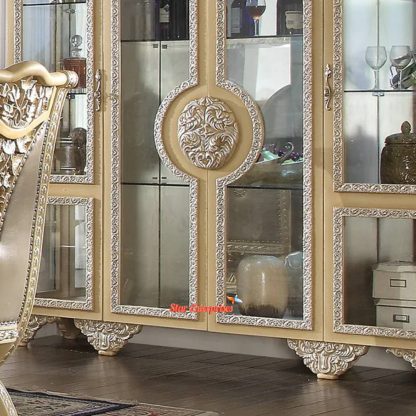 Solid Wood Designer Bar Cabinet BAR-026 - Image 3