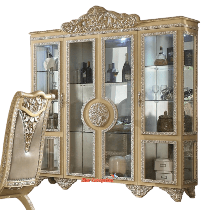 Solid Wood Designer Bar Cabinet BAR-026 - Image 2