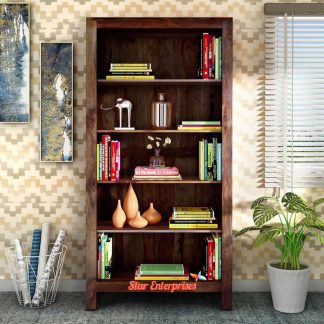 Teak Wood Classic Hand Made Book Shelf