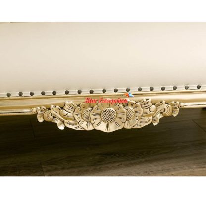 Star Enterprises Teak Wood Designer Chaise Lounge DWN-021 - Image 4