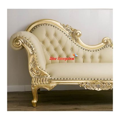 Star Enterprises Teak Wood Designer Chaise Lounge DWN-021 - Image 5