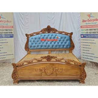 Traditional Classic Teak Wood Bed