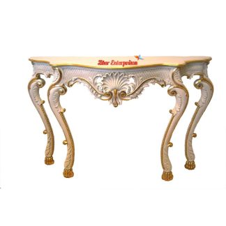 Wooden Royal Carved Console Table