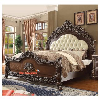 Wooden Royal King Size Bed