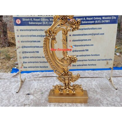 Star Enterprises Antique Gold Finish Grandfather Clock CL-011 - Image 2
