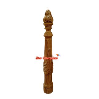 Heavy Hand Carved Decoration Railing Pillars