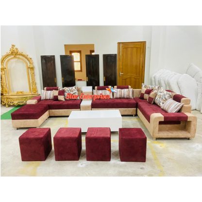 High Quality Designer L-Shape Sofa Set