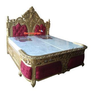 Teak Wood Luxurious King Size Bed