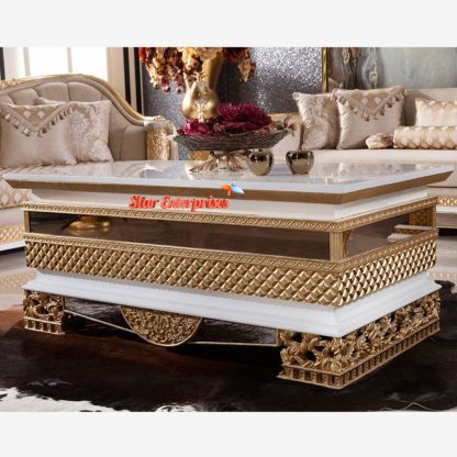 Star Enterprises Wooden Luxury Classic Sofa Set SOFA-082 - Image 5