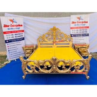 Wooden Royal King Size Bed