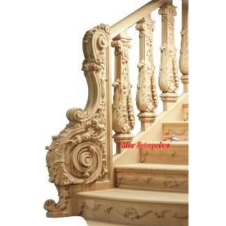 Wooden Royal Look Railing Pillars