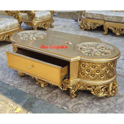 Star Enterprises Wooden Arabian Style Maharaja Sofa Set SOFA-080 - Image 2