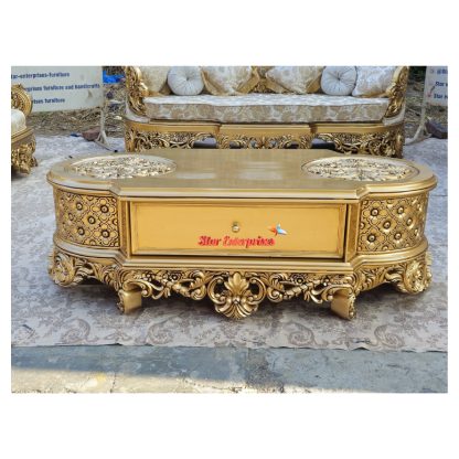 Star Enterprises Wooden Arabian Style Maharaja Sofa Set SOFA-080 - Image 3