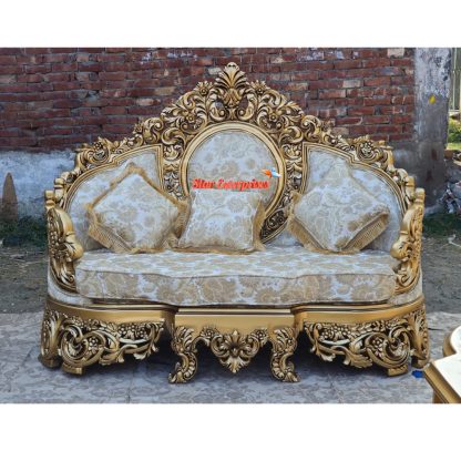 Star Enterprises Wooden Arabian Style Maharaja Sofa Set SOFA-080 - Image 7