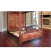 Star Enterprises Elegant Designer Teak Wood Canopy Bed CNB-027 - Image 3