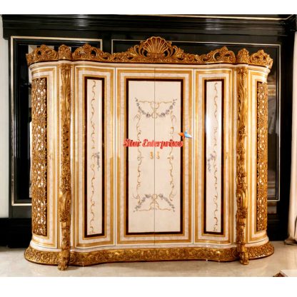 Luxury Deep Hand Carving Wardrobe