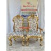 Star Enterprises Teak Wood Heavy Floral Hand Carved Luxury Dining Set DNG-029 - Image 7
