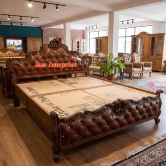 Wooden Antique Carved Bed