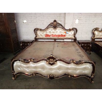 Wooden Classic Double Bed