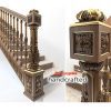 Star Enterprises Wooden Designer Master And Railing Pillars PIL-027 - Image 3