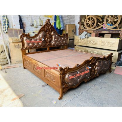 Wooden-Designer-Stylish-Double-Bed-2