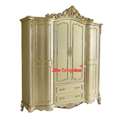 Star Enterprises Wooden European Style Designer Wardrobe ALM-031 - Image 2