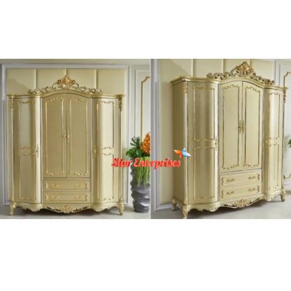 Star Enterprises Wooden European Style Designer Wardrobe ALM-031 - Image 3