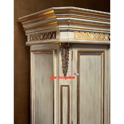 Star Enterprises Wooden Luxury Italian Style Wardrobe ALM-037 - Image 3