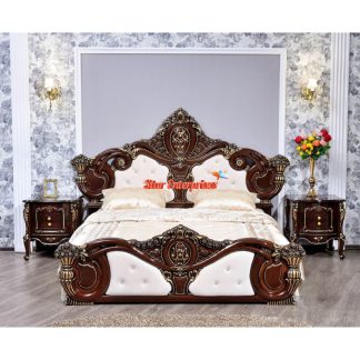 Wooden Luxury King Size Bed