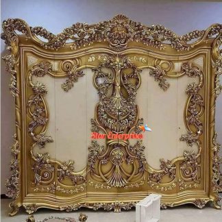 Wooden Royal Heavy Hand Carving Wardrobe