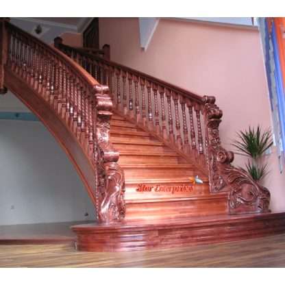 Wooden Royal Master And Railing Pillars