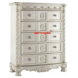 European Style Hand Carved Chest of Drawers