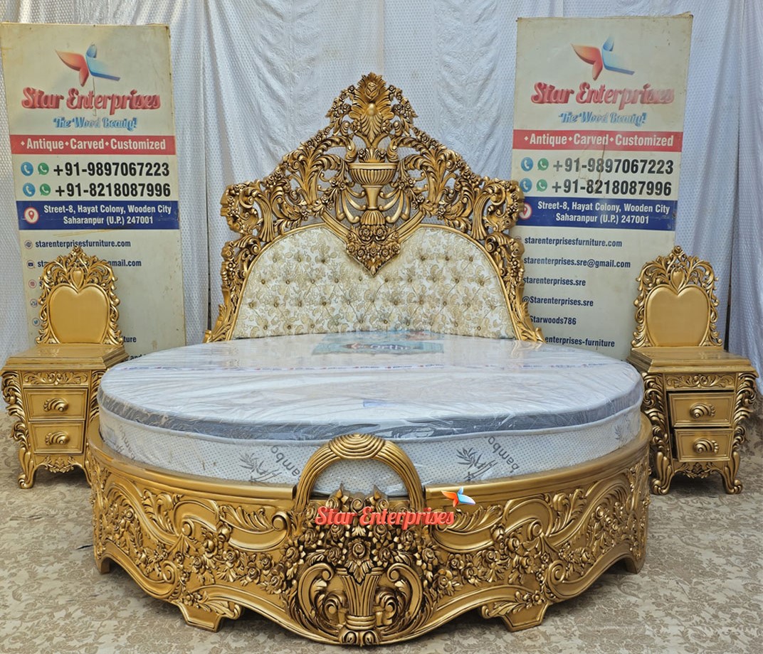 Luxury-Round-Bed