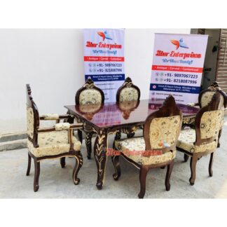 Sheesham-Wood-Walnut-Finish-Dining-Table-Set