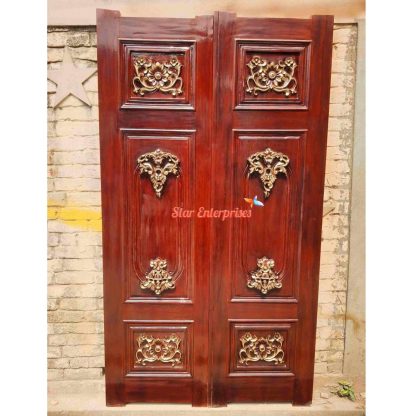 Star Enterprises Teak Wood Royal Luxury Double Door DR-032 - Image 4